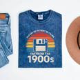 Please Be Patient With Me I'm From The 1900s Floppy Disk Premium Tri-Blend Mineral Wash Tshirts Mineral Navy