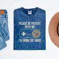 Please Be Patient With Me I'm From The 1900s Gamer Mineral Wash Tshirts Mineral Navy Please Be Patient With Me I'm From The 1900s Gamer Mineral Wash Tshirts Mineral Navy