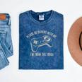 Please Be Patient With Me I'm From The 1900s Gamer Premium Tri-Blend Mineral Wash Tshirts Mineral Navy