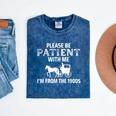 Please Be Patient With Me I'm From The 1900s Gen X Mineral Wash Tshirts Mineral Navy