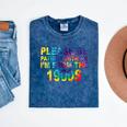 Please Be Be Patient With Me I'm From The 1900s Hippie Mineral Wash Tshirts Mineral Navy
