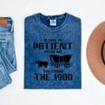Please Be Patient With Me I'm From The 1900s Husband Joke Mineral Wash Tshirts Mineral Navy