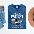 Please Be Patient With Me I'm From The 1900s Mineral Wash Tshirts Mineral Navy