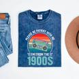 Please Be Patient With Me I'm From The 1900s Music Premium Mineral Wash Tshirts Mineral Navy