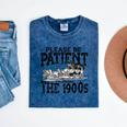 Please Be Patient With Me I'm From The 1900s Old Vintage Premium Mineral Wash Tshirts Mineral Navy