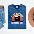 Please Be Patient With Me I'm From The 1900s PC Floppy Disk Mineral Wash Tshirts Mineral Navy