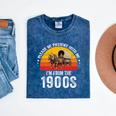 Please Be Patient With Me I'm From The 1900s Premium Mineral Wash Tshirts Mineral Navy