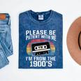 Please Be Patient With Me I'm From The 1900s Retro 90s Mineral Wash Tshirts Mineral Navy Please Be Patient With Me I'm From The 1900s Retro 90s Mineral Wash Tshirts Mineral Navy