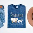 Please Be Patient With Me I'm From The 1900s Retro Gamer Premium Mineral Wash Tshirts Mineral Navy