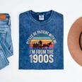 Please Be Patient With My I'm From The 1900s Retro Mineral Wash Tshirts Mineral Navy