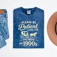 Please Be Patient With Me I'm From The 1900s Retro Premium Tri-Blend Mineral Wash Tshirts Mineral Navy
