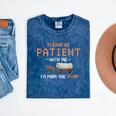 Please Be Patient With Me I'm From The 1900s Retro Trail Mineral Wash Tshirts Mineral Navy