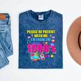 Please Be Patient With Me I'm From The 1900s Retro Vibes Premium Mineral Wash Tshirts Mineral Navy