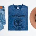 Please Be Patient With Me I'm From The 1900s Telephone Tees Mineral Wash Tshirts Mineral Navy