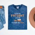 Please Be Patient With Me I'm From The 1900s Trail Wagon Mineral Wash Tshirts Mineral Navy