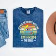 Please Be Patient With Me I'm From The 1900s Vintage Cassett Mineral Wash Tshirts Mineral Navy