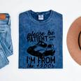 Please Be Patient With Me I'm From The 1900s Vintage Classic Mineral Wash Tshirts Mineral Navy
