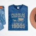 Please Be Patient I'm From The 1900s Vintage Over The Hill Premium Tri-Blend Mineral Wash Tshirts Mineral Navy Please Be Patient I'm From The 1900s Vintage Over The Hill Premium Tri-Blend Mineral Wash Tshirts Mineral Navy