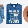 Please Be Patient I'm From The 1900s Vintage Old-Timer Mineral Wash Tshirts Mineral Navy