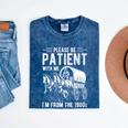 PLEASE BE PATIENT I'M FROM THE 1900s Vintage 1900s Retro Premium Mineral Wash Tshirts Mineral Navy