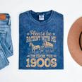 Please Be Patient I'm From The 1900s Vintage Tee Mineral Wash Tshirts Mineral Navy