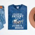 Please Be Patient I'm From The 1900s Western Wagon Mineral Wash Tshirts Mineral Navy Please Be Patient I'm From The 1900s Western Wagon Mineral Wash Tshirts Mineral Navy