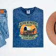 Please Be Patient With Me I'm From The 1900s Women Men Premium Mineral Wash Tshirts Mineral Navy