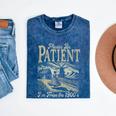 Please Be Patient With Me I'm From The 1900s For Women Mineral Wash Tshirts Mineral Navy