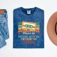 Please Be Patient-With Me I'm From The 1900s Retro Music Mineral Wash Tshirts Mineral Navy