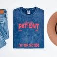 Please Be Patient-With Me I'm From The 1900s Western Outfit Mineral Wash Tshirts Mineral Navy