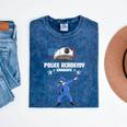 Police Academy Graduate Shirt Police Academy Graduation Gift Mineral Wash Tshirts Mineral Navy
