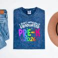 Pre-K Graduation Class Of 2026 Pre-K Graduated 2026 Mineral Wash Tshirts Mineral Navy