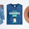 Pre K Graduation Shirt Cute Graduate 2018 Wise Owl Mineral Wash Tshirts Mineral Navy