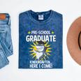 Pre K Graduation Shirts Shark Grad Toddler Mineral Wash Tshirts Mineral Navy