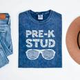 Pre-K Stud Shirt Boy Girl PreK Back To School Graduation Mineral Wash Tshirts Mineral Navy