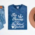 Pre-School Graduation For Girls Mineral Wash Tshirts Mineral Navy