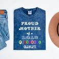 Preschool Graduation Proud Mother Of Class 2018 Mineral Wash Tshirts Mineral Navy