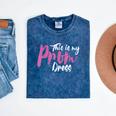 This Is My Prom Dress Shirt Senior Graduation Cute Tee Mineral Wash Tshirts Mineral Navy
