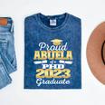 Proud Abuela Class Of 2023 PHD Graduate Doctorate Graduation Mineral Wash Tshirts Mineral Navy