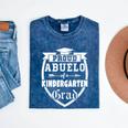 Proud Abuelo Of a Kindergarten Grad Grandpa Graduation Shirt Mineral Wash Tshirts Mineral Navy