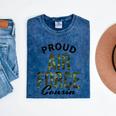 Proud Air Force Cousin Deployment Homecoming Graduation USAF Mineral Wash Tshirts Mineral Navy