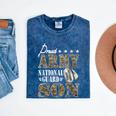 Proud Army National Guard Son National Guard Graduation Mineral Wash Tshirts Mineral Navy