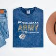 Proud Army Stepmom Army Graduation Stepmom US Army Stepmom Mineral Wash Tshirts Mineral Navy