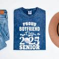 Proud Boyfriend Class Of 2025 Graduation Senior 2025 Golf Mineral Wash Tshirts Mineral Navy