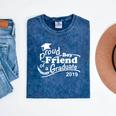 Proud Boyfriend Of A Graduate 2019 Family Graduation Shirts Mineral Wash Tshirts Mineral Navy