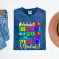 Proud Brother Of 2022 Pre K Graduate Graduation Mineral Wash Tshirts Mineral Navy