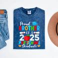 Proud Brother Of a 2025 Preschool Graduate Graduation Mineral Wash Tshirts Mineral Navy