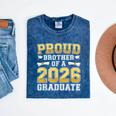 Proud Brother Of A 2026 Graduate Shirt Class 2026 Graduation Mineral Wash Tshirts Mineral Navy