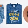 Proud Brother-In-Law Of A Class 2026 Senior Graduation 2026 Mineral Wash Tshirts Mineral Navy