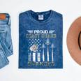 Proud Coast Guard Grandpa US Coast Guard Graduation Grandpa Mineral Wash Tshirts Mineral Navy